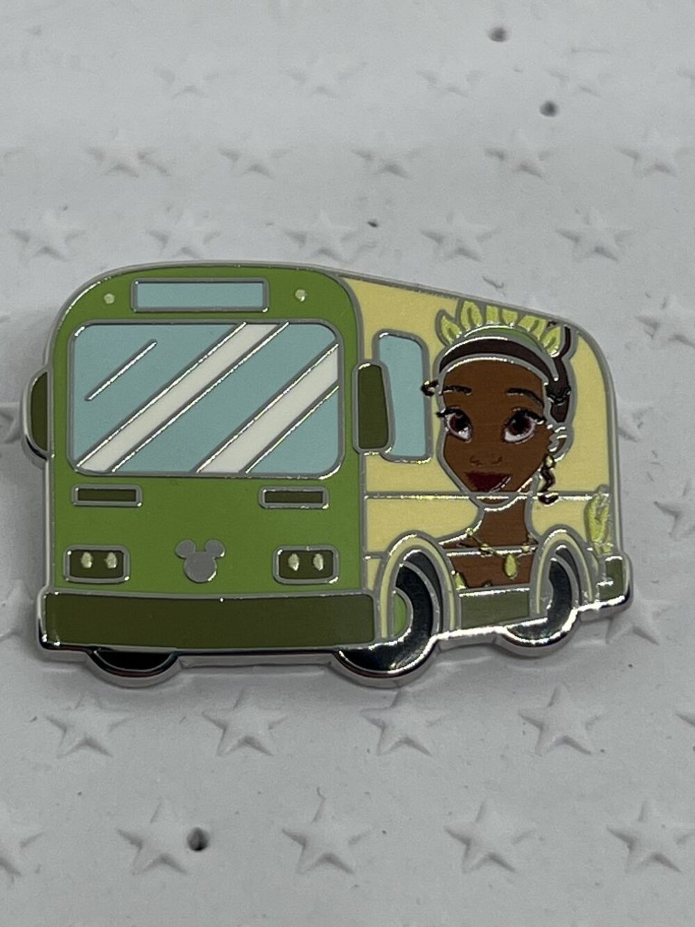 WDW Hidden Disney Series 2026 Wave A Disney Buses Series Tiana Bus Pin